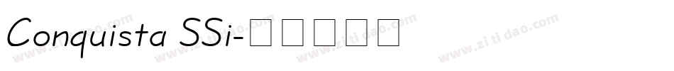 Conquista SSi字体转换